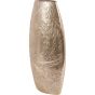 Laura Ashley Winspear Gold Leaf Embossed Oval Barrel Vase Large by Ora Designs | Style Our Home
