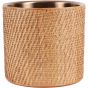Rattan Dusky Gold Champagne Cooler by Libra Designs | Style Our Home
