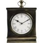 Taunton Antique Finish Mantel Clock Large by Libra Designs | Style Our Home
