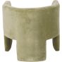 Green Velvet Tri-Leg Chair by Libra | Style Our Home
