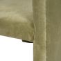 Green Velvet Tri-Leg Chair by Libra | Style Our Home
