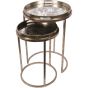 Palm Tree Set Of 2 Side Tray Tables by Libra Designs | Style Our Home
