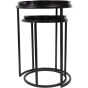 Squares Pattern Set Of 2 Side Tray Tables by Libra Designs | Style Our Home
