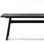 Bronks Black Acacia Bench 170cm by Libra Designs | Style Our Home
