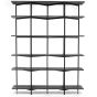Bronks Black Acacia Bookcase Shelving Unit by Libra Designs | Style Our Home
