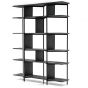 Bronks Black Acacia Bookcase Shelving Unit by Libra Designs | Style Our Home
