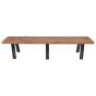 Burnham II Herringbone Wooden Bench 220cm by Libra Designs | Style Our Home
