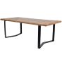 Marston II Geometric Wooden Dining Table 220cm by Libra Designs | Style Our Home
