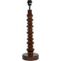 Lacquer Table Lamp Base Maple (Base Only) 16" Shade by Libra Designs | Style Our Home
