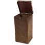 Hunter Corrugated Antique Gold Storage Trunk Accent Table by Libra Designs | Style Our Home
