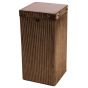 Hunter Corrugated Antique Gold Storage Trunk Accent Table by Libra Designs | Style Our Home
