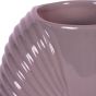 Laura Ashley Pink Harriston Stoneware Conche Vase by Ora Designs | Style Our Home