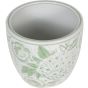 Laura Ashley Green Porcelain Planter Medium by Ora Designs | Style Our Home