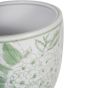 Laura Ashley Green Porcelain Planter Medium by Ora Designs | Style Our Home
