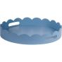 Laura Ashley Blue Spray Northall Circular Tray by Ora Designs | Style Our Home