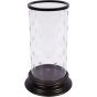 Laura Ashley Dark Bronze Cleverton Hurricane Lamp Large by Ora Designs | Style Our Home