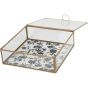 Laura Ashley Clear Single Glass Box In Rye Large by Ora Designs | Style Our Home