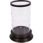 Laura Ashley Dark Bronze Cleverton Hurricane Lamp Medium by Ora Designs | Style Our Home