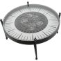 Palladium Coffee Table Wall Clock with Moving Dials by Libra Designs | Style Our Home