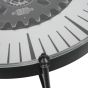 Palladium Coffee Table Wall Clock with Moving Dials by Libra Designs | Style Our Home