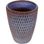 Mediterranean Reactive Glaze Ceramic Planter Blue by Libra Designs | Style Our Home