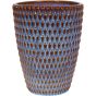 Mediterranean Reactive Glaze Ceramic Planter Blue by Libra Designs | Style Our Home