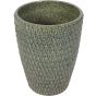 Mediterranean Reactive Glaze Ceramic Planter Green by Libra Designs | Style Our Home