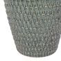 Mediterranean Reactive Glaze Ceramic Planter Green by Libra Designs | Style Our Home