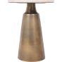 Clifton II Light Travertine Side Table 40cm
