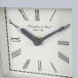 Plaza Nickel Mantel Clock by Libra Designs | Style Our Home