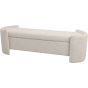 Waverley Upholstered Storage Bench Cream by Libra Designs | Style Our Home