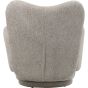 Bingham Upholstered Swivel Chair Mink by Libra Designs | Style Our Home