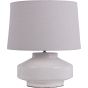 San Sebastian Terracotta Table Lamp White by Libra Designs | Style Our Home