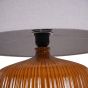 Bruno Ceramic Table Lamp Burnt Ochre by Libra Designs | Style Our Home