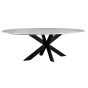 Lexington 230cm White Oval Dining Table by Richmond Interiors | Style Our Home 