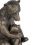 Laura Ashley Bronze Bear with Cub Sculpture by Ora Designs | Style Our Home
