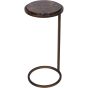 Iowa Accent Table Brown Emperador Marble by Ora Designs | Style Our Home