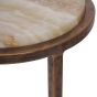 Iowa Accent Table Green Onyx