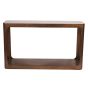 Thorn Metal and Glass Console Table