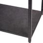 Brook Console Table Mottled Black