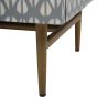Burg Bone Inlay 2 Door Bedside