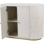 Ason Bone Inlay Two Door Cabinet