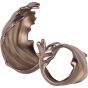 Montroe Decorative Scroll Sculpture 50 x 28cm