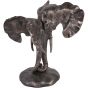 Kariba Cast Aluminium Nuzzling Elephants Sculpture