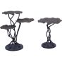 Lily Pad Leaf Side Table in Cast Aluminium