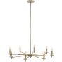 Blithe 8 Light Brass Chandelier by Ora Designs | Style Our Home
