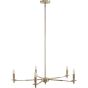 Blithe 5 Light Brass Chandelier by Ora Designs | Style Our Home