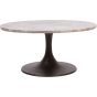 Bosworth Round Smokey Quartz Coffee Table 80cm by Ora Designs | Style Our Home