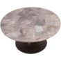 Bosworth Round Smokey Quartz Coffee Table 80cm by Ora Designs | Style Our Home