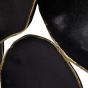 Aslo 7 Disc Black Metal Wall Art